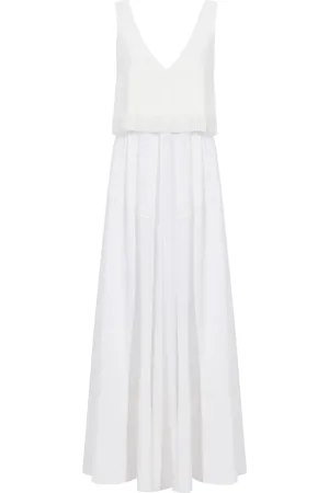 Proenza Schouler Lynda fringed layered maxi dress