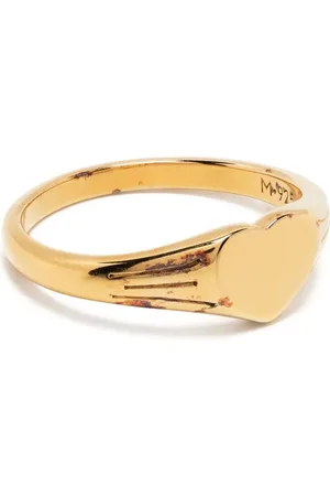 Missoma Heart signet ring