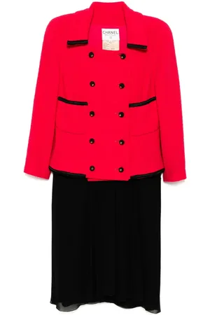 CHANEL 1990-2000s skirt suit
