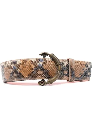 Gianfranco Ferré 1990s studded buckle belt