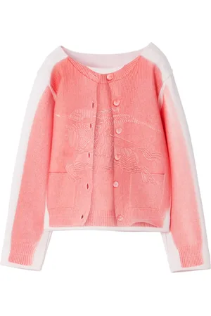 Burberry Graphic-print cotton cardigan