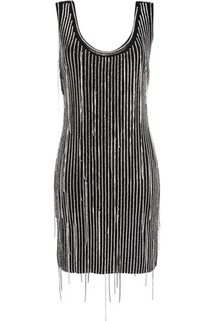 Serafini Crystal-embellished sleeveless dress