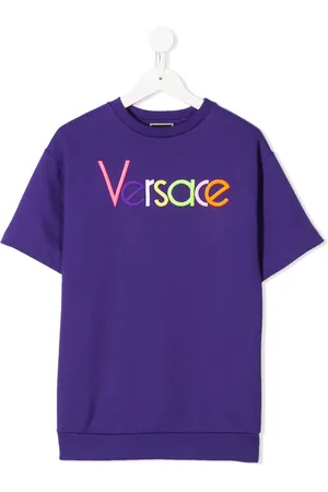 VERSACE Logo patch T-shirt