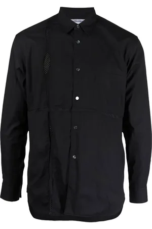 Comme des Garçons Panelled-design cotton shirt