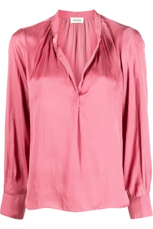 Zadig & Voltaire Band-collar blouse