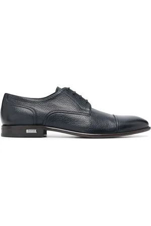 Casadei Anticato leather derby shoes