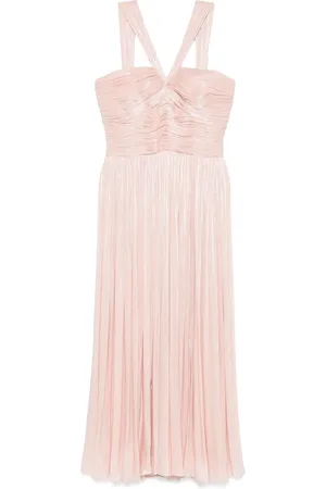 Costarellos Lurex maxi dress
