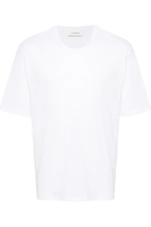 LANEUS Plain cotton T-shirt