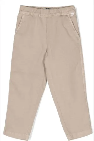 Il gufo Two-pocket slip-on chinos