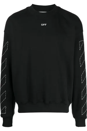 OFF-WHITE Logo-print long-sleeve sweatshirt