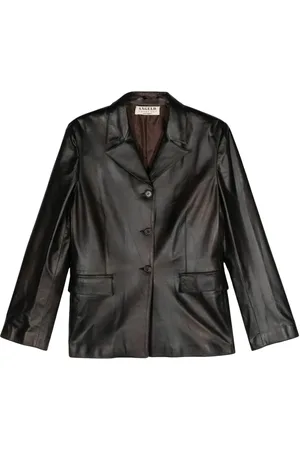 A.N.G.E.L.O. Vintage Cult 2000s pre-owned leather blazer