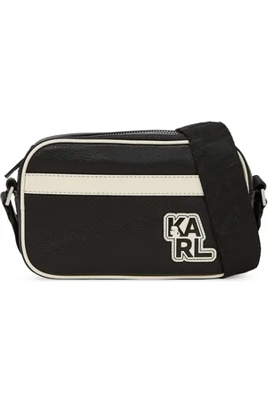 Karl Lagerfeld K/athleisure contrasting-panel messenger bag