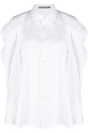 Issey Miyake Long sleeve button-fastening shirt