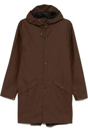 Rains Faux-leather raincoat