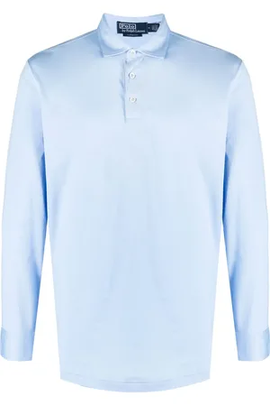 Ralph Lauren Long-sleeved cotton polo shirt