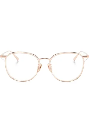Linda Farrow Bower oval-frame glasses