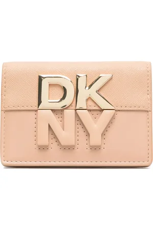 DKNY Logo-plaque bi-fold wallet