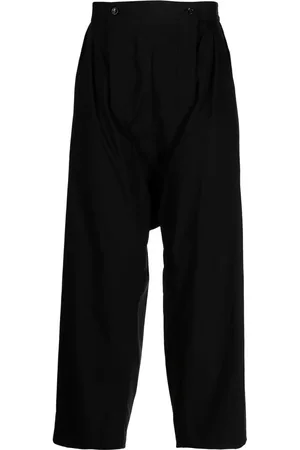 Comme des Garçons Loose-fit pleat-detail trousers