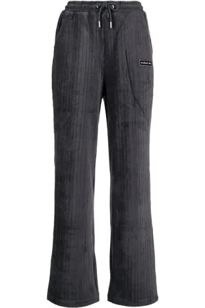 Musium Div. Wide-leg ribbed trousers