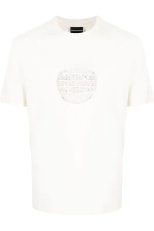 Emporio Armani Logo-print cotton T-shirt