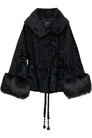 Dior Fur-trim cuff jacket