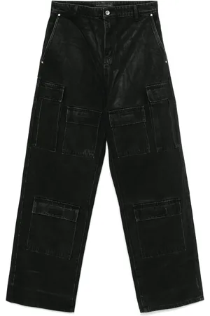 Who Decides War Waxed cargo jeans