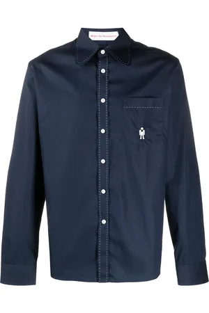 WALTER VAN BEIRENDONCK Round embroidery shirt