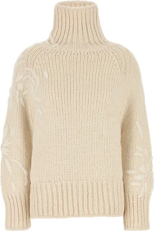 ERMANNO SCERVINO Embroidered alpaca-blend jumper