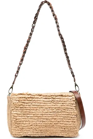 IBELIV Hafa raffia shoulder bag