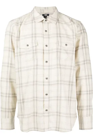 Paige Evertt check-print long-sleeve shirt