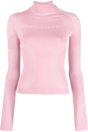 MISBHV Logo-print long-sleeve performance T-shirt