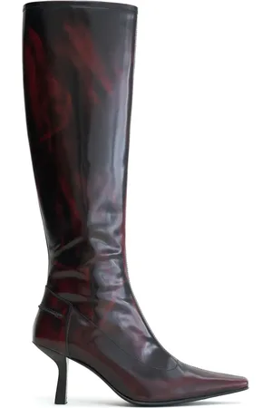 Filippa K 75mm faded leather boots