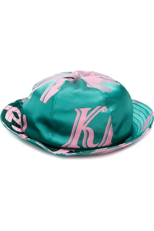 Kirin Logo print bucket hat