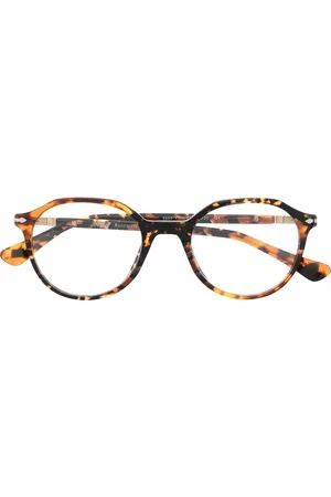 Persol Round-frame tortoiseshell glasses