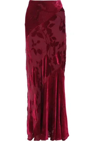 Roberto Cavalli Panelled maxi skirt