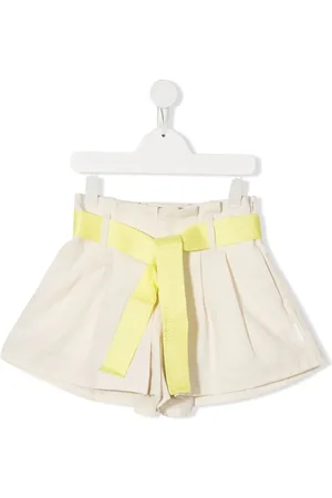 Moncler Tied-waist pleated shorts