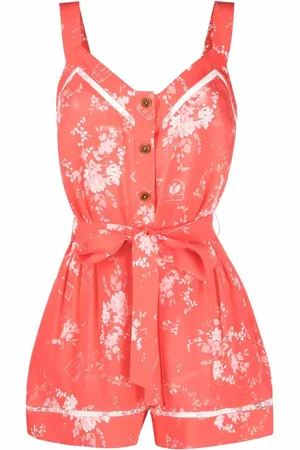 ULYANA SERGEENKO Georgette crepe jumpsuit