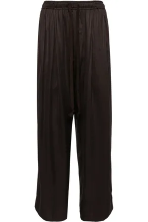 ZIGGY CHEN Drawstring wide-leg trousers