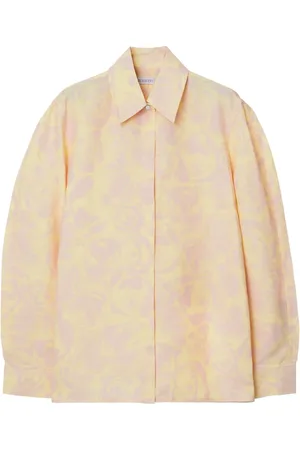 Burberry Floral-print taffeta shirt