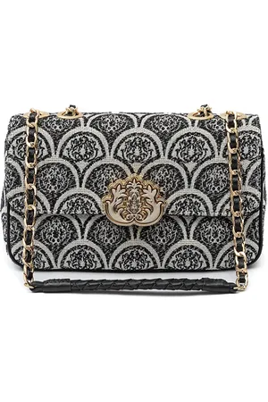 Isla Ibiza Sirena jacquard-print shoulder bag