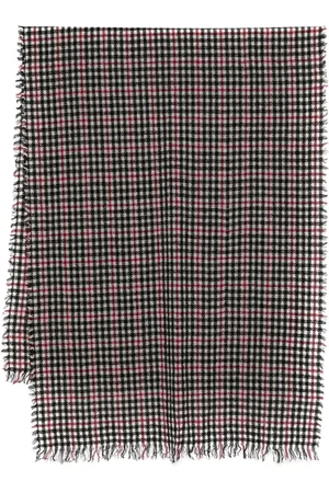 Faliero Sarti Plaid check scarf