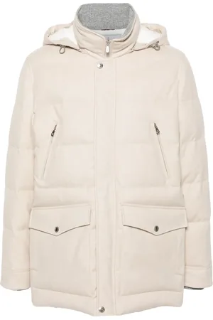 Brunello Cucinelli Wool puffer jacket
