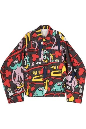 WALTER VAN BEIRENDONCK Illustration-print shirt