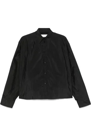 Jil Sander + satin shirt
