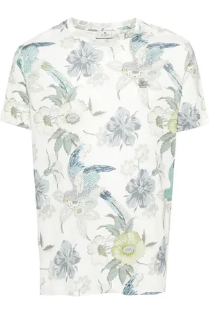 Etro Embroidered logo T-shirt