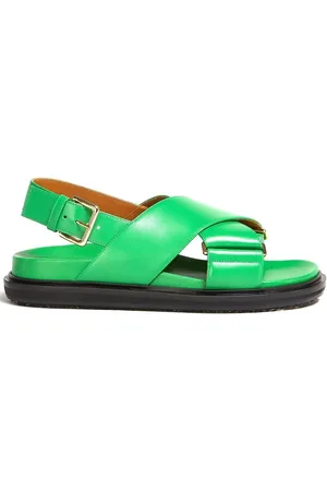 Marni Fussbett cross-strap slingback sandals