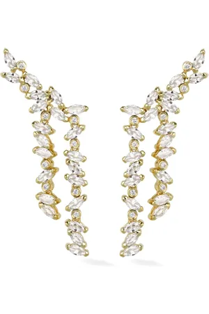 Lark & Berry 14kt yellow Veto diamond earrings