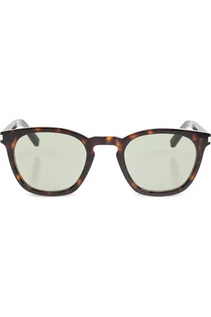 Saint Laurent Logo-engraved sunglasses
