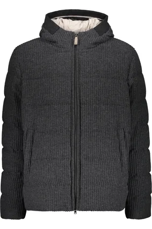 HERNO Ribbed-knit puffer jacket