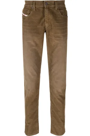 Diesel Faded-effect corduroy trousers